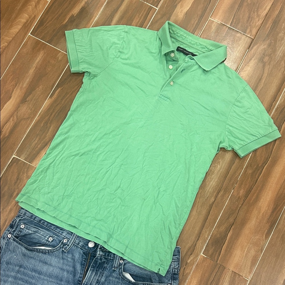French Connection Mint Green Polo Shirt